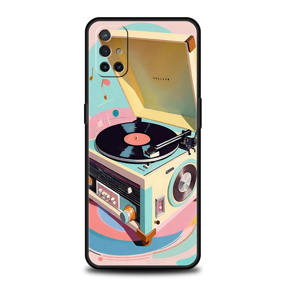 Retro Recording Device Phone Case For Oneplus 13R 13 12R 11 10T 10R Nord N100 N200 N10 10 9 9R 9RT CE 3 2 Z Pro Soft TPU Cover