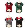 Jumpsuit Dog Pullover Furry Suit for Medium Dogs to Large Dogs for Winter Basic Jumpsuit Suit Thick Coat