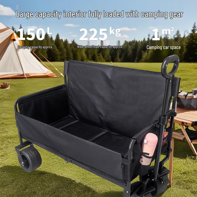 Heavy-Duty Foldable Camping Cart