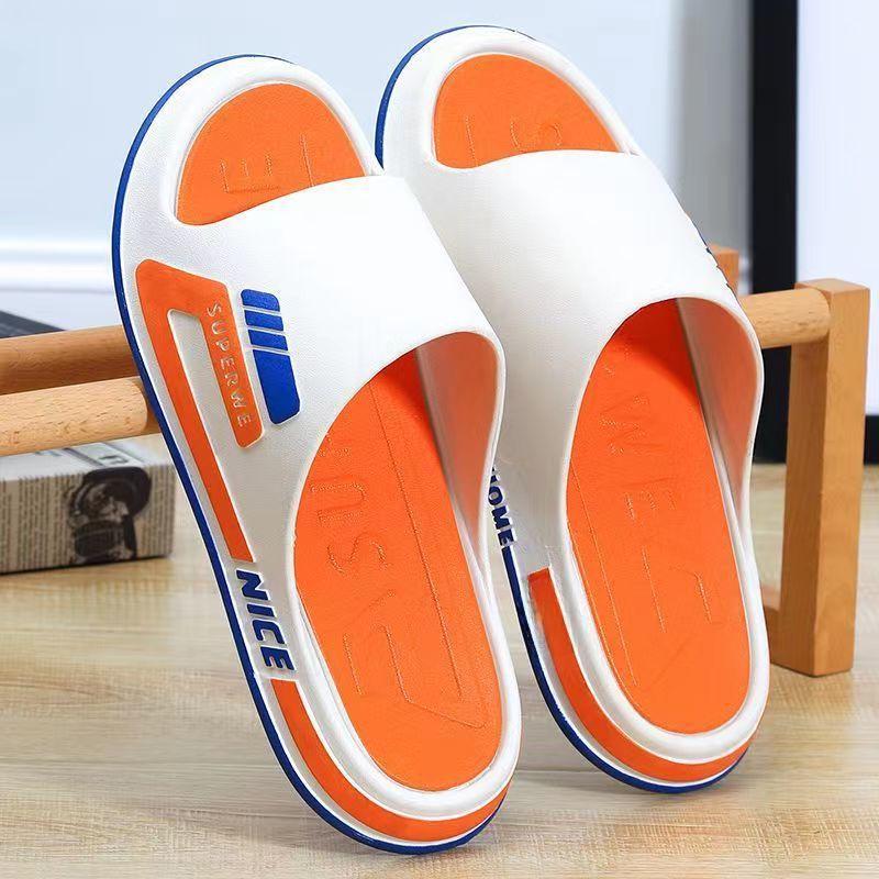 Men's Summer Non-Slip Thick-Soled Slippers - Trendy Outdoor & Home Comfort