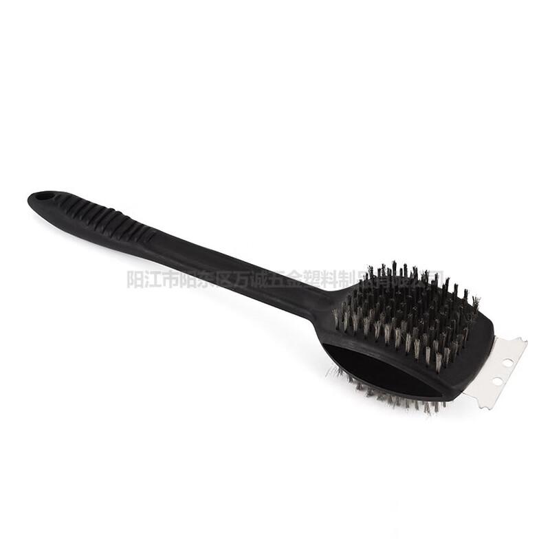 Double-Sided Steel Wire BBQ Grill Cleaning Brush Set