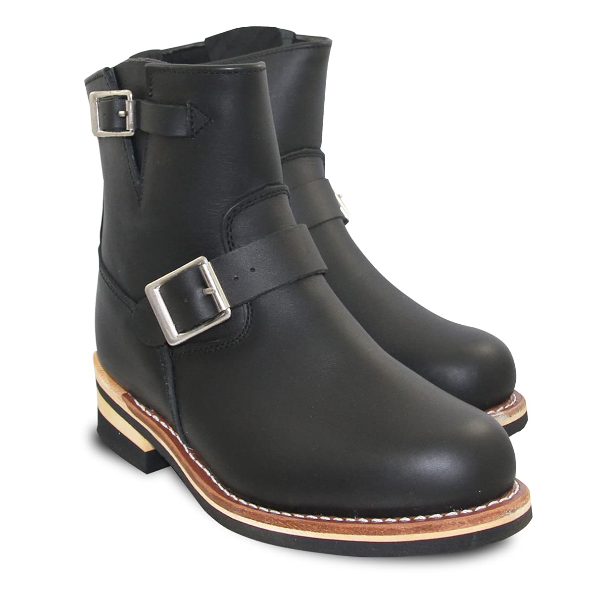 

Engineer Genuine and Rider Boots Measurement 26 0 GOD&BLESS Boots, Short, Leather, Men s Women s, (Black, Points, Centimeters) чёрный