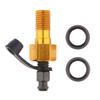 Motorcycle Brake Caliper Banjo Bolt Bleed Screw M10 X 1.25 Aluminum Nipple for Universal Master Cylinder Repair