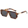 Xiaomi Óculos de Sol Quadrados Y2K para Homens e Mulheres, Haste de Metal Dourado com Decoração, Lentes Piloto Oversized para Festa, Rua, Viagem, Proteção UV400