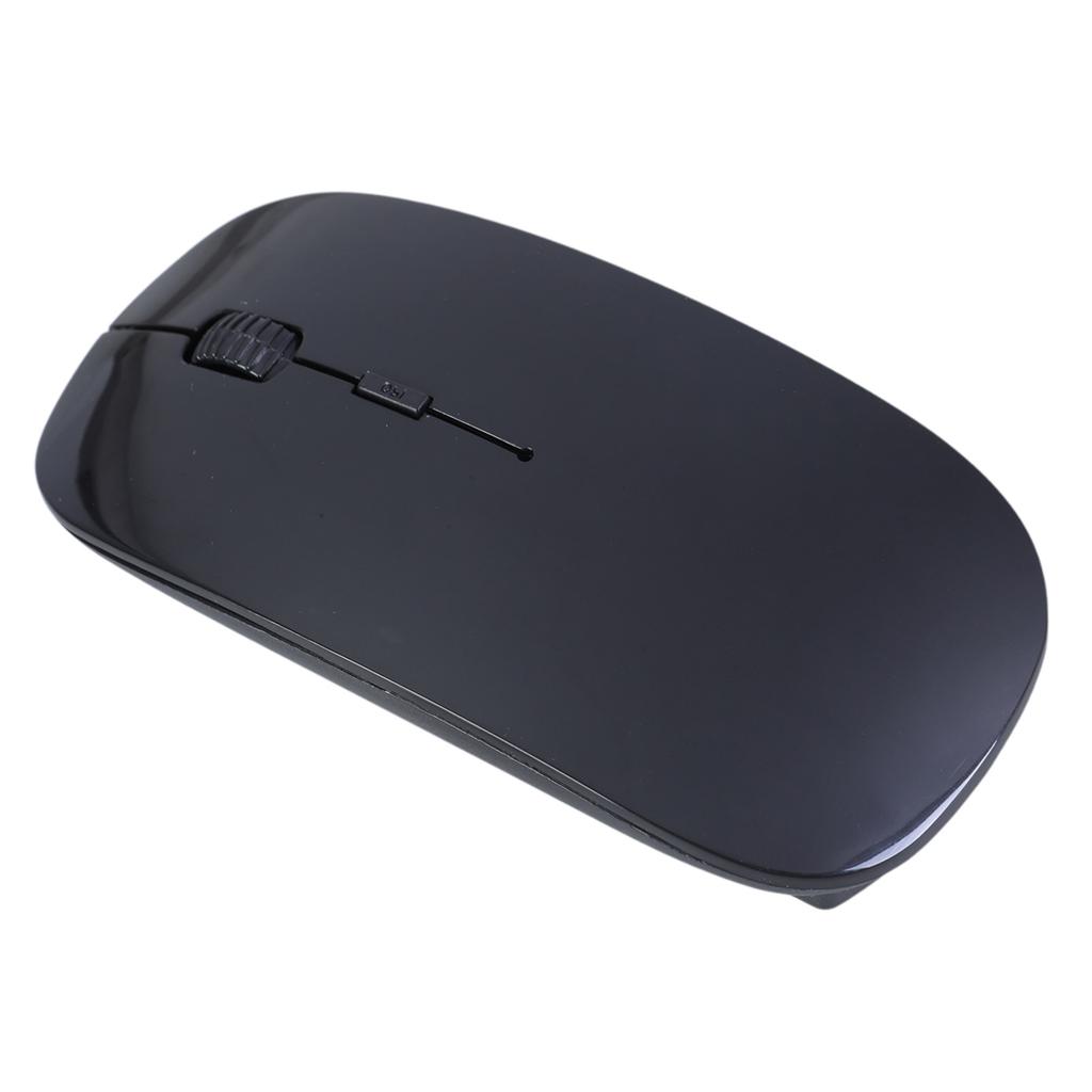 2.4G Wireless Mouse with USB Receiver Portable Wireless Mouse Battery Powered Cordless Mouse for Laptop PC Desktop