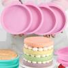 New 4/6/8inch Round Cake Mould Silicone DIY Silicone Cake Pan NonStick Surface Reusable Bakeware Mold Baking Tool