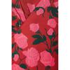 Dorothy Perkins Womens/Ladies Roses V Neck Ruched Midi Dress