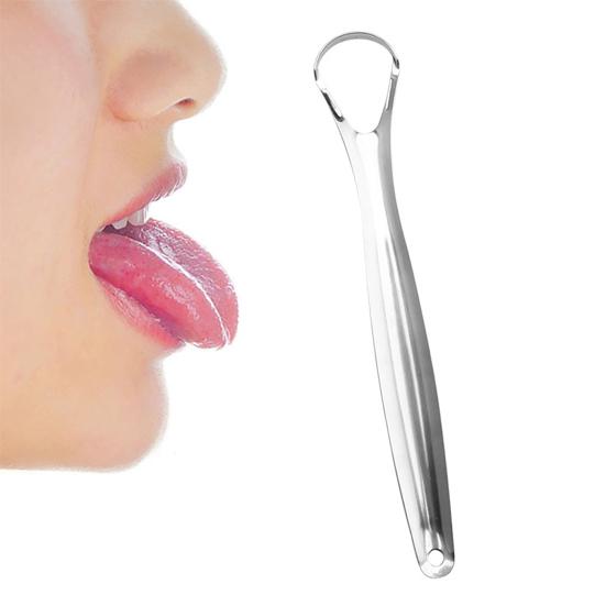 Oral Cleaner Lightweight Hard To Break Smooth Surface Powerful Tongue Scraper for Gifts