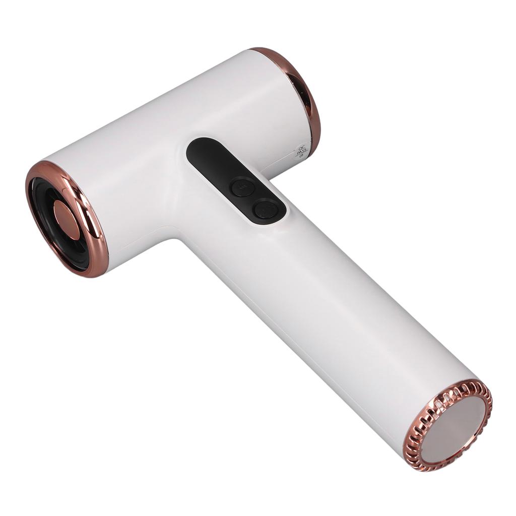 Cordless Hair Dryer USB Rechargeable Powerful 200W Fast Drying Blow Dryer with Nozzle for Home Trave