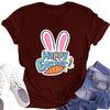 Women's Printed Round Neck Short-sleeved T-shirt Top