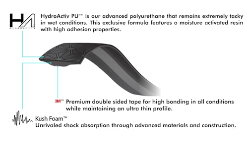 Supacaz Cycling Handlebar Tape - Super Sticky Kush - Black + Black Star Plugz
