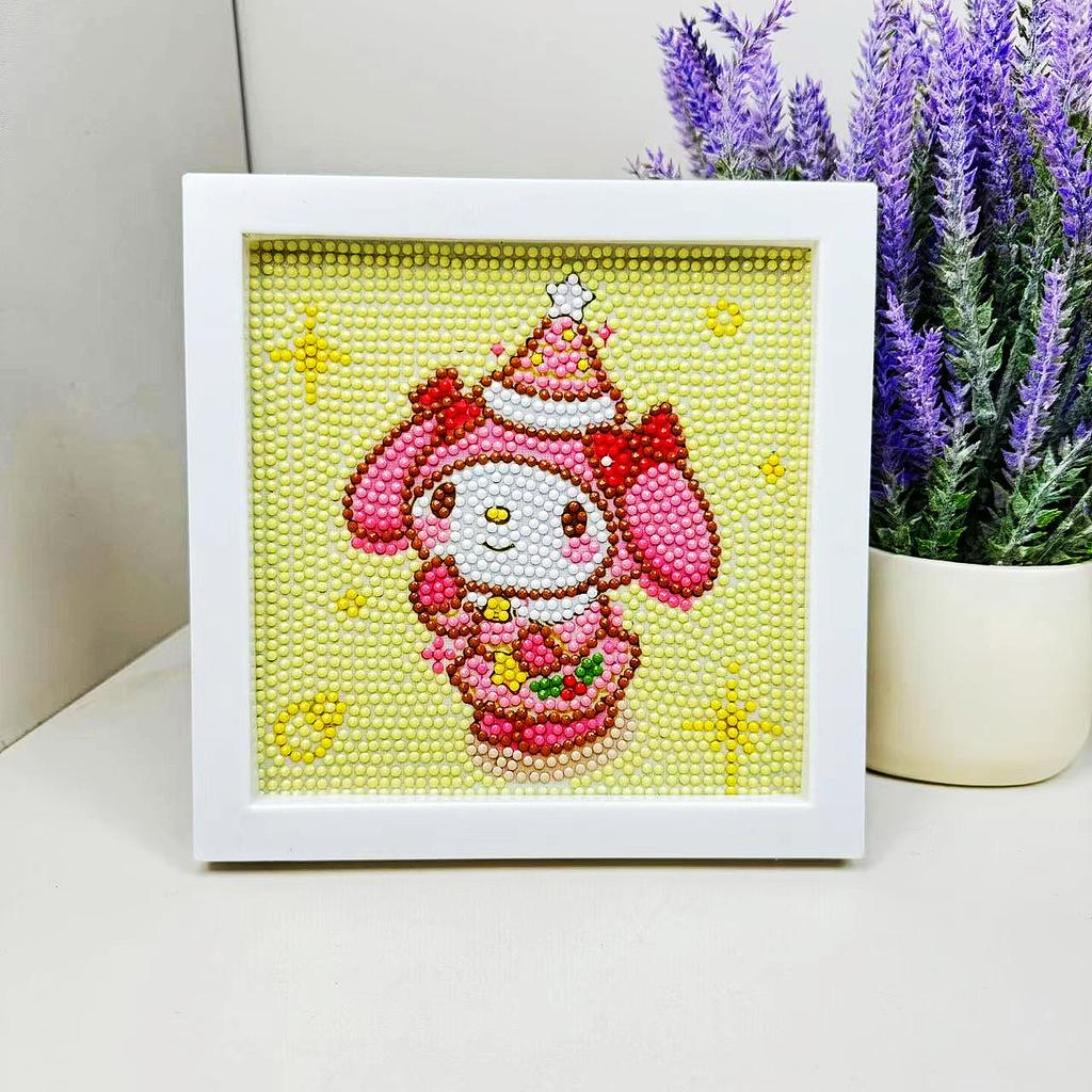 Free Shipping/Cartoon Diamond Painting Children'S Gift Handmade Cross Stitch Framed Diy Bedroom Sticker