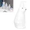 Shampoo Dispenser White Bear   Pump Type PP PE Widely Used Shower Bottles for Bathroom Washroom Toilet