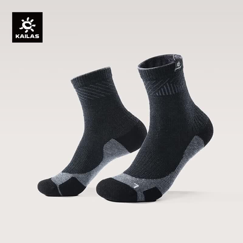 KAILAS Unisex Wool Lightweight Hiking Socks S