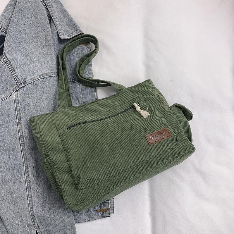 

Зимняя новая сумка-тоут большой вместимости для студентов колледжа, чтобы ходить на занятия, большая сумка, женская повседневная простая наплечная сумка-тоут