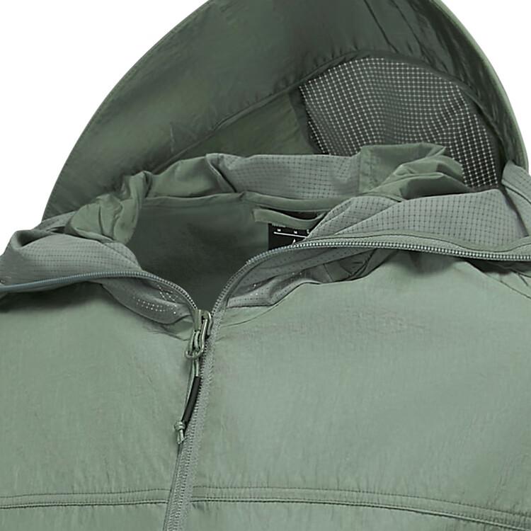 Skechers Sport Lifestyle Series Logo Waterproof Windproof Hooded Long Sleeve Jacket Women Jacket Tequila-Green P125W123-035Z