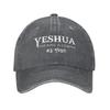 Custom Fashion Unisex Cotton Christian Yeshua Jesus Baseball Cap Adult Adjustable Dad Hat Women Unisex Outdoor