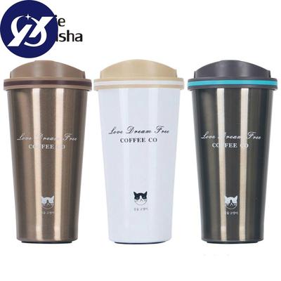 500ML Stainless Steel Vacuum Flask Thermal Coffee Cup Thermos Mug Water Bottles Coffee Tea Bottle