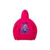 Li Ning Sweatshirts Men's Raspberry Red Hooded Moderate Regular AWDQC37-1