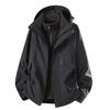 Men Women 3-in-1 Waterproof Windproof Hiking Jacket With Removable Fleece Liner Outdoor Camping Trekking All Season