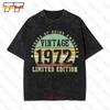 50 Year Old Vintage 1972 Edition 50th Bday Vintage Oversized Tshirt Wjdd