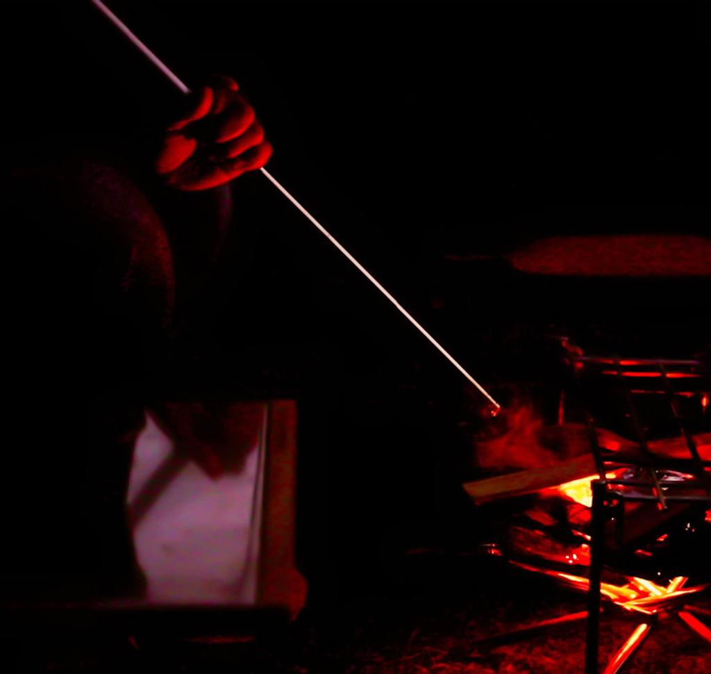 CAMPINGMOON Solo Blaster MS-43 Split-Type Bonfire Blower, Compact, Fire Starter Bellows