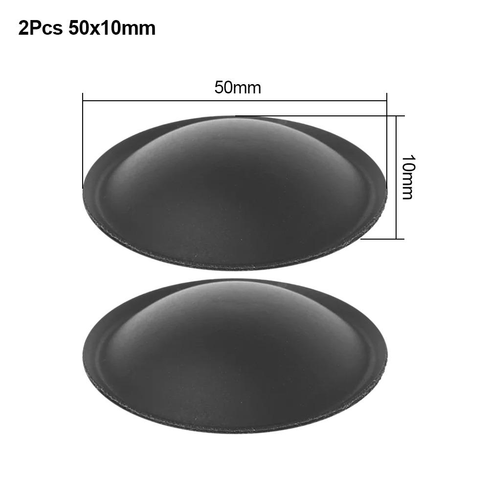 1Pcs Durable 30-150mm Speaker Dust Cap Woofer Black Cone Cover PP Matte Audio Speaker Protector Speaker Accessories