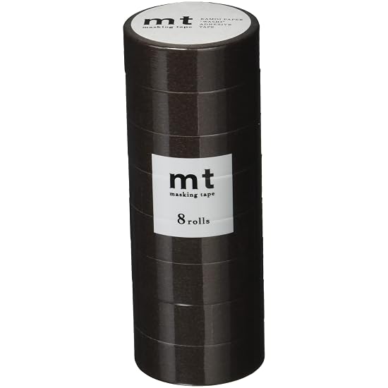 Kamoi Kakoshi mt Masking Tape 8P Width 15mm x 7m 203 Cocoa MT08P203R B09B9MVZ2L
