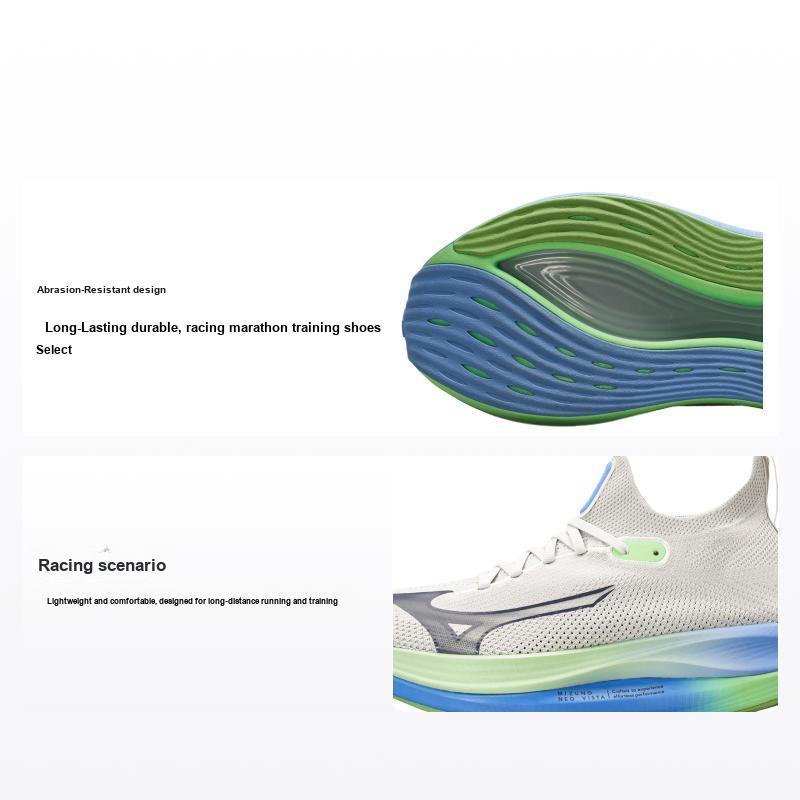 Кроссовки Mizuno Neo Vista Nimbus Cloud Neo Mint Мужские Серые Винтажный Индиго J1GC243451 44