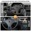 For Volkswagen VW Golf 4 Golf MK4 Golf4 1997 - 2003 Steering Wheel Trim Sticker 3Pcs/set Decorative Cover Interior Accessories