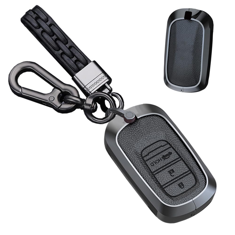 TECART Honda Spezifische Schlüsselhülle, Schlüsselabdeckung, Smart Key Hülle, Schlüsselanhänger, Smart Key