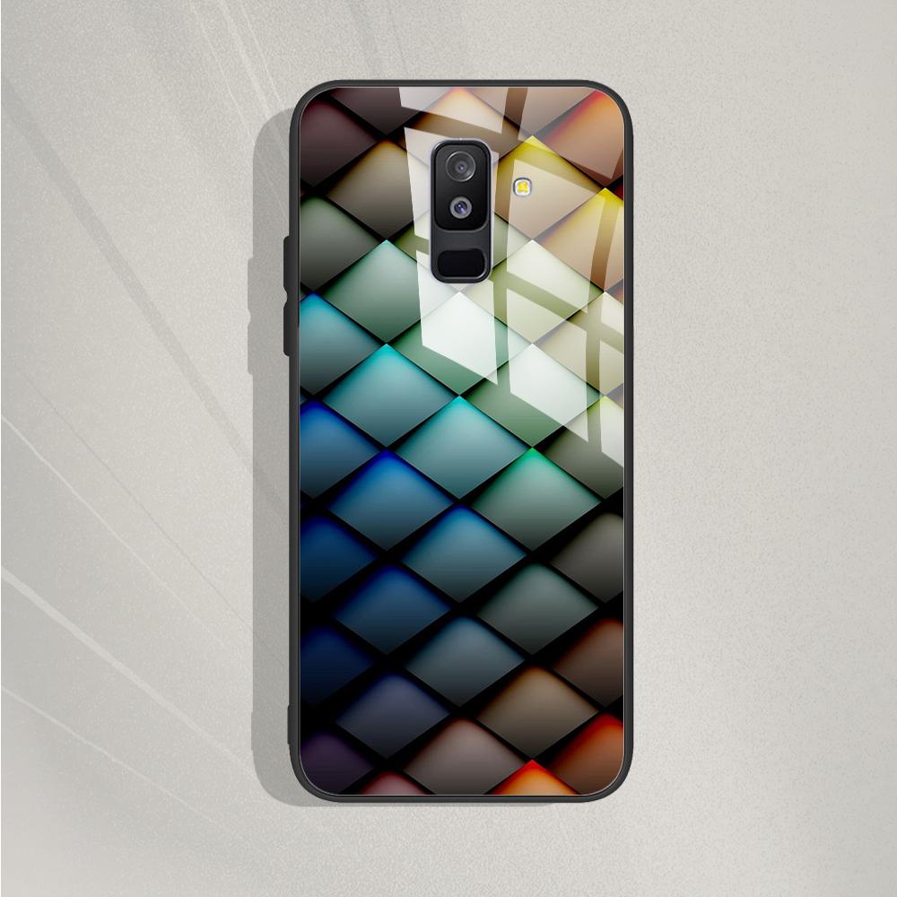 A6 Plus Hülle Für Samsung Galaxy A6 2018 Handyhülle A600F SM-A600F Gehärtetes Glas Hülle Für Samsung A6 Plus 2018 A6+ A605F Abdeckung