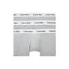 Logo Low Rise Boxer Briefs 3 Pack Men Underwear Gray U2664GKS0