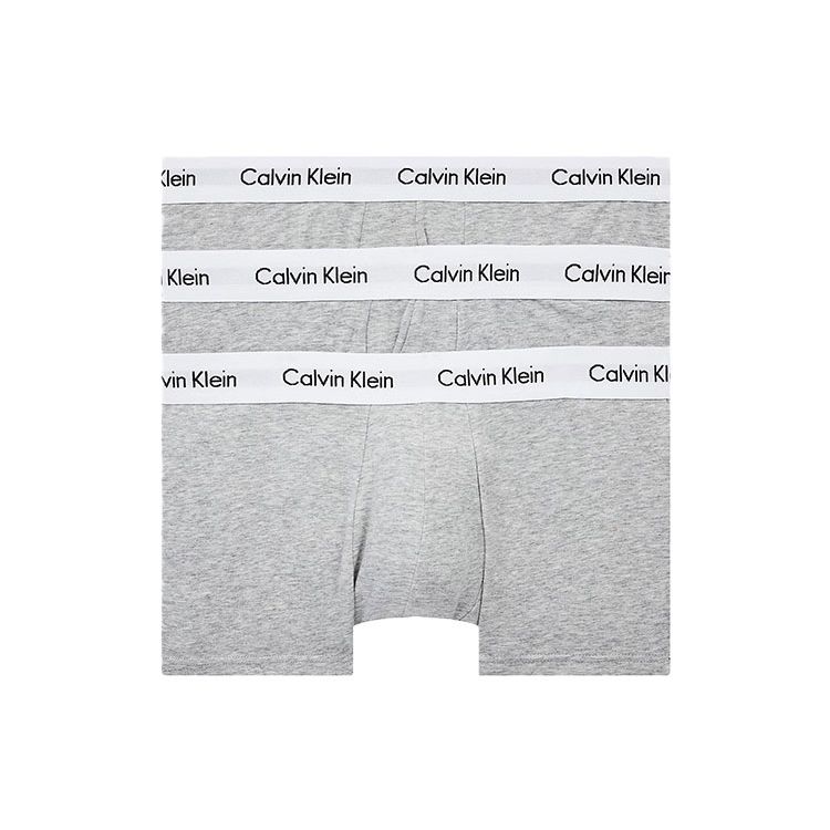 

Calvin Klein Logo Низкая посадка Боксеры-брифы 3 шт. Мужское нижнее белье Серый U2664GKS0 S