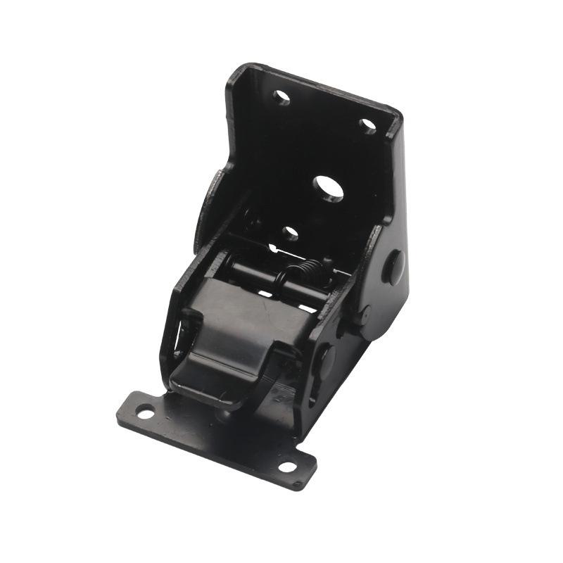 Self-Locking Folding Hinge for Coffee or Dining Table: 90° & 180° Right Angle Connector