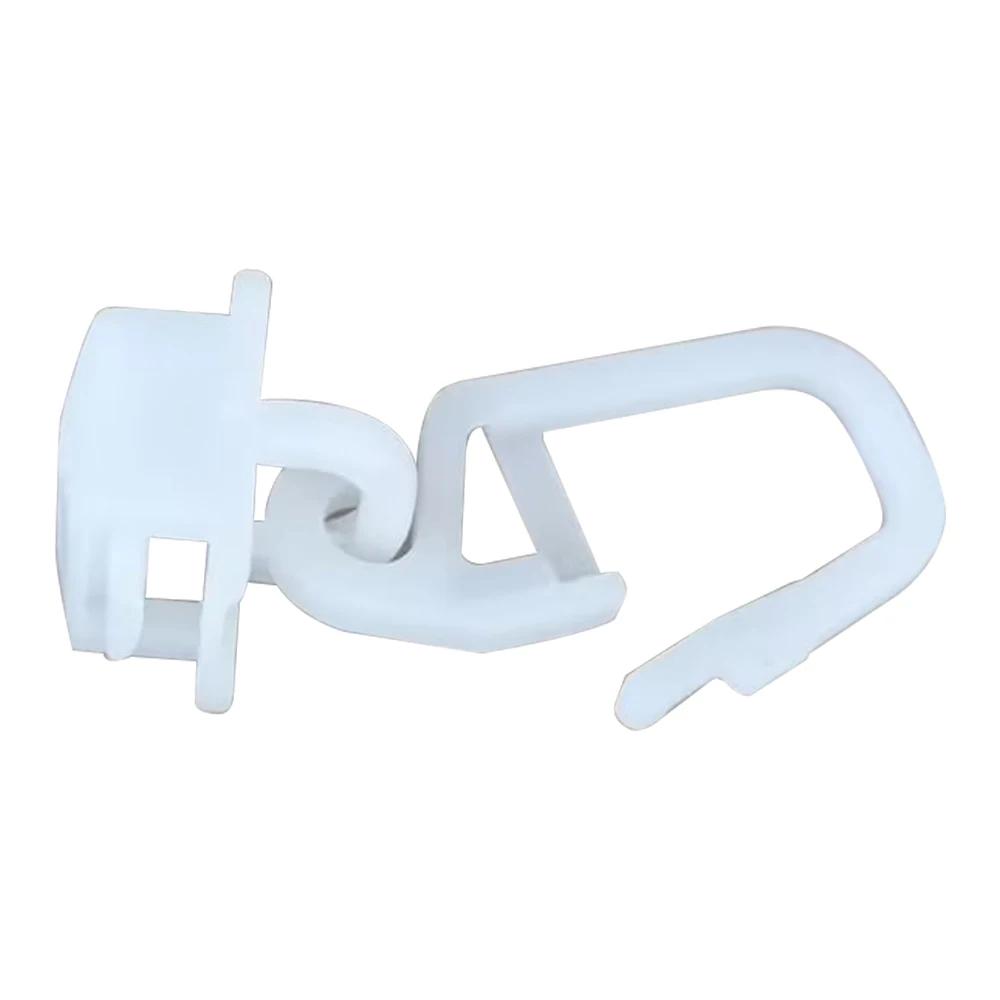 50PC Curtain Hanging Hooks Ring Window Curtain Hanger Hooks Plastic Curtain Hook For Car Home Office Curtain Car Accessories