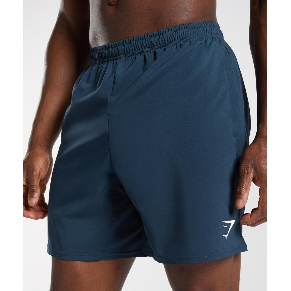 Gymshark Arrival Shorts Navy A2a1l Ubcy