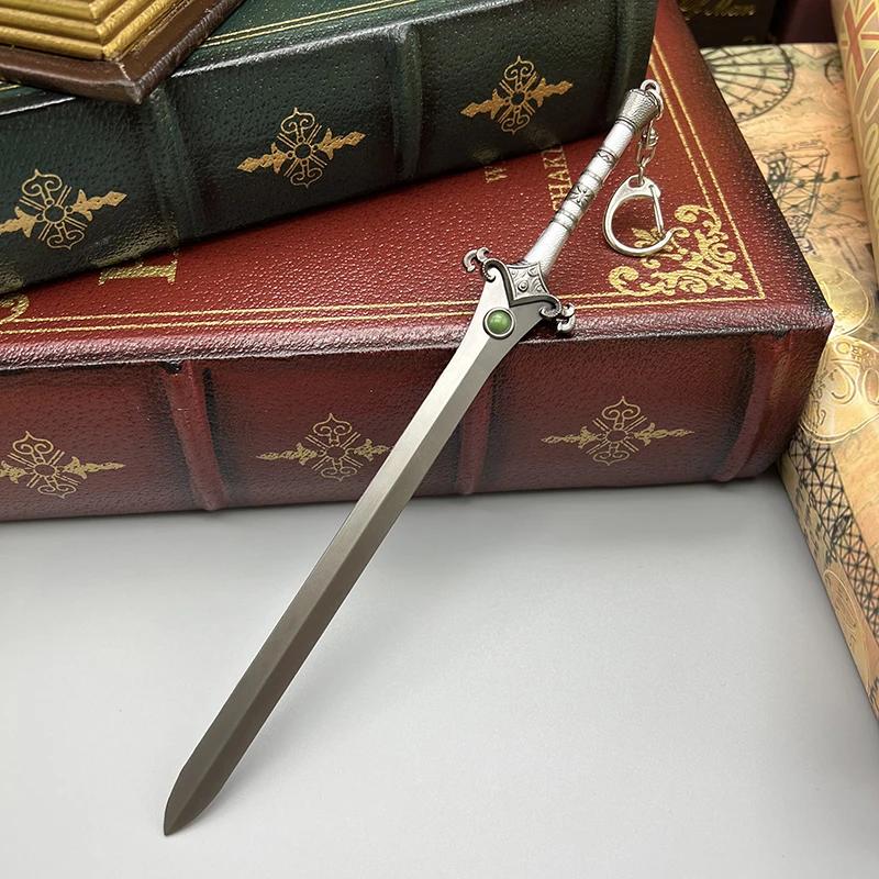 God of War Game Replica Metal WeaponsModel Set Kratos Action Figure Accessory Retro Collectible Desktop Decorations Toy Boy Gift