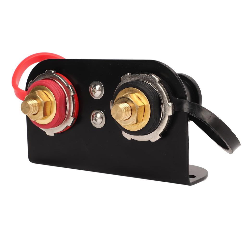 Remote Battery Terminal Kit Battery Terminal Relocation Kit Waterproof Remote Battery Jumper Terminal Battery Charger Post 2x20mm Stud 250A Rated
