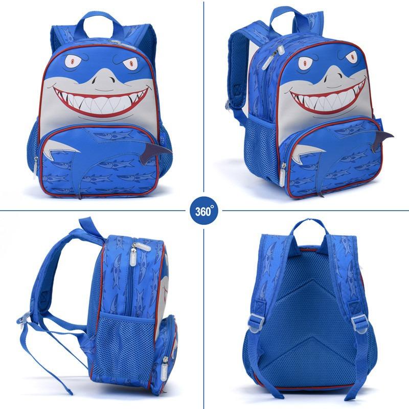 New Cute Cartoon Schoolbag 1-3 Large Capacity Backpack Primary School Kindergarten Schoolbag for Men and Women