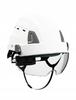Protective Helmet With Integrated Goggles Ventilated Helmet Protekt Atra V40