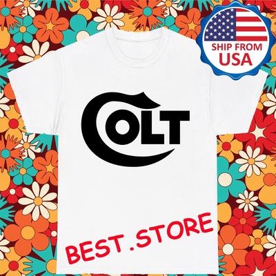 Colt Defense Guns Firearms Men's White Size S-5XL