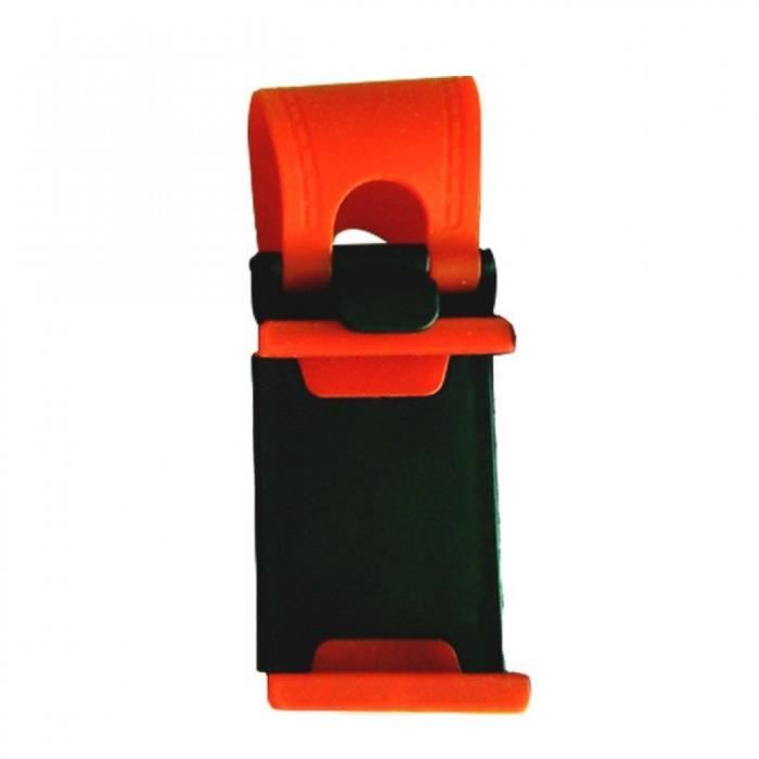 

Telephone Support Rouge Universel Voiture Volant Mobile Bracelet Titulaire iPhone X-8-7-6 Samsung Xiaomi Huawei série GPS Smartphone