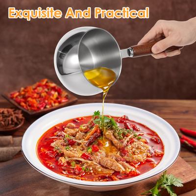 Cazo de Leche Calentador de Mantequilla Cafetera Turca Olla Calentadora de Leche Mini Cazo Pequeño para Cocina Casera Restaurante Cocina