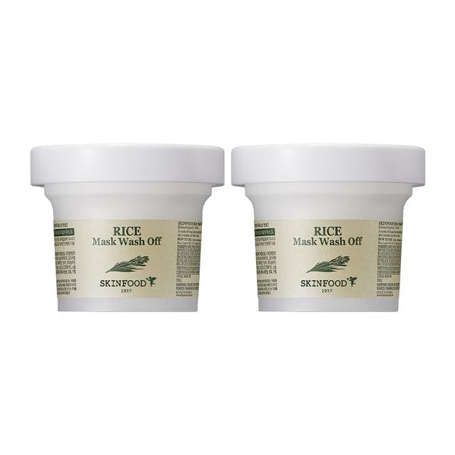SKINFOOD - Rice Mask Wash Off Bundle Set 2 pcs