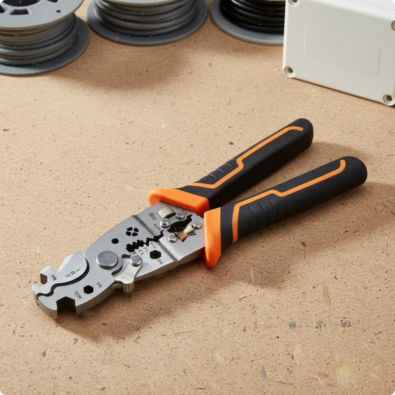 Multifunction Shearer Tool Heavy Duty Wire Pliers Multi Purpose Cable Cutting for