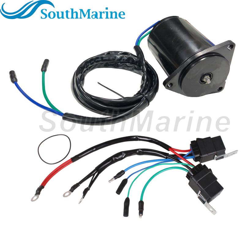 Outboard Motor 6E5-43880-01 02 00 6H1-43880-00 688-43880-11 10 TRM0053 Tilt Trim Motor for Yamaha 115HP 150HP 175HP 200HP 225HP