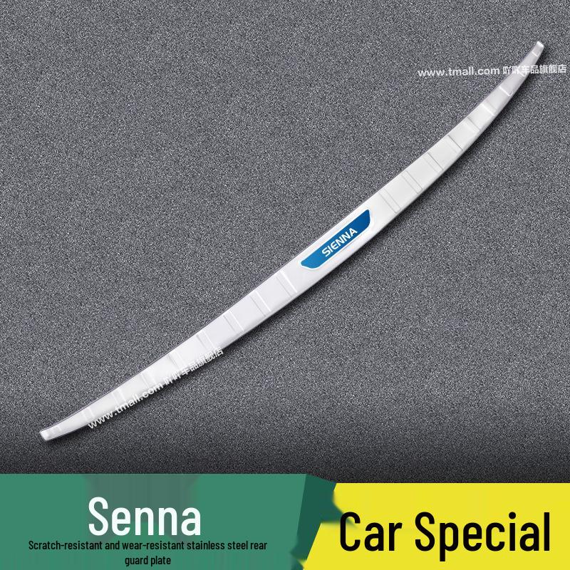 Loch Rear Trunk & Bumper Protector for Toyota Sienna, Includes 23 Grevia Trim Strips & Car Stickers