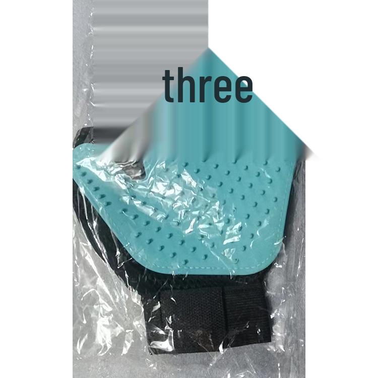 Pet Hair Removal & Grooming Silicone Gloves for Cats and Dogs