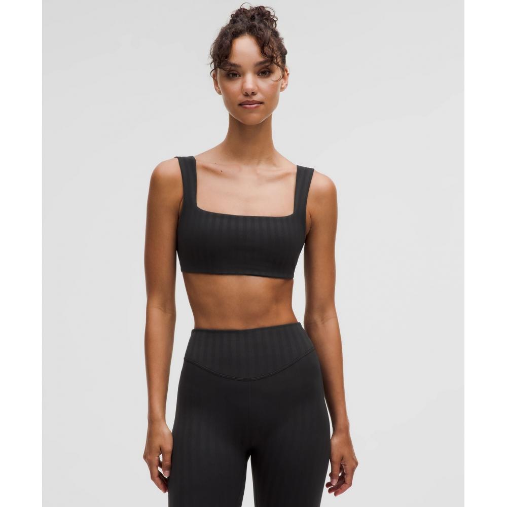 

Lululemon WUnder Under Bra Light Support AB Cup тональная полоса черный XXS